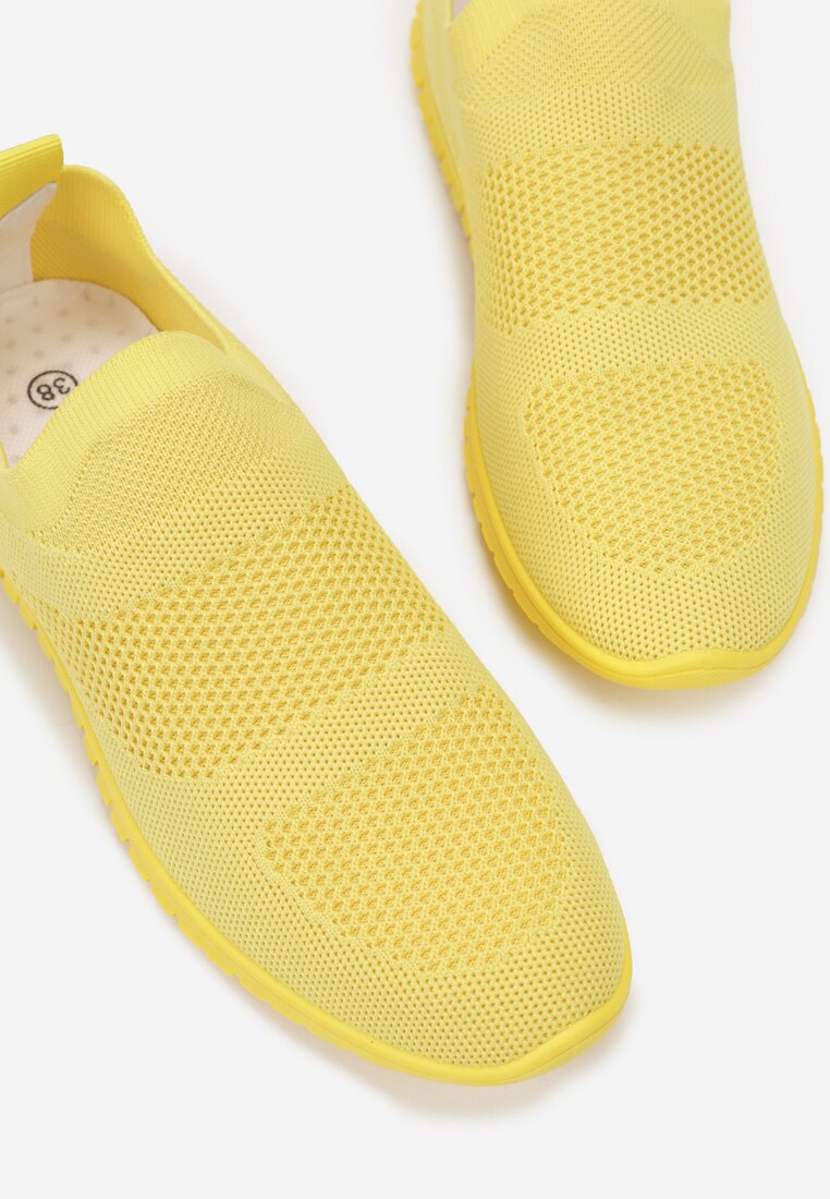 Żółte Buty Sportowe Daphimilia