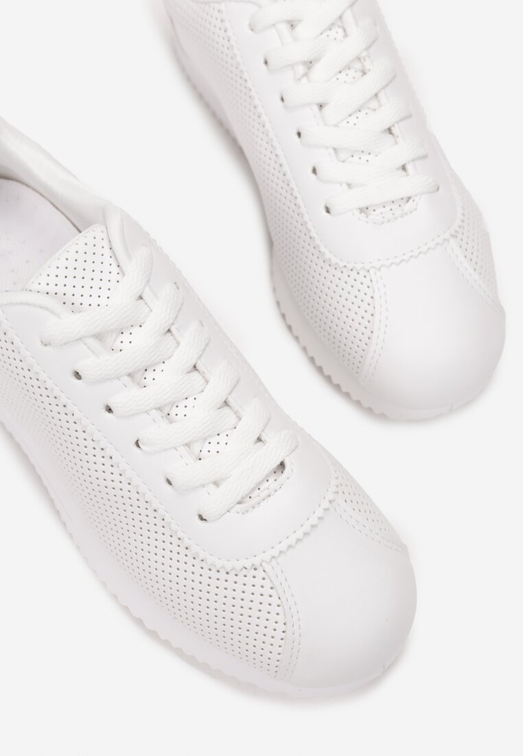 Białe Buty Sportowe Menimoni