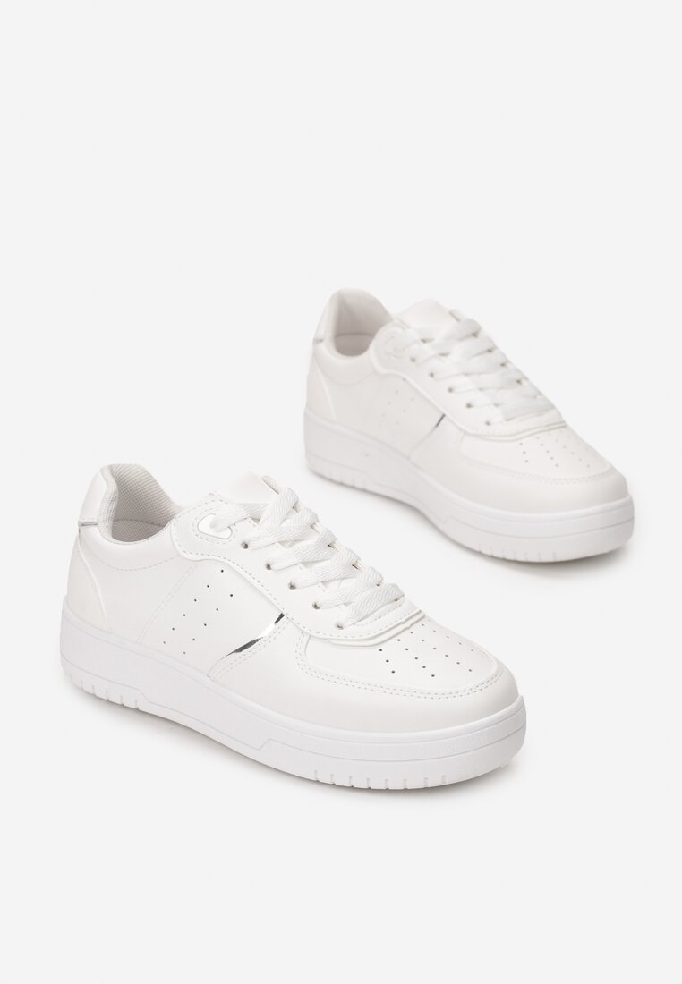 Białe Sneakersy Thessaros