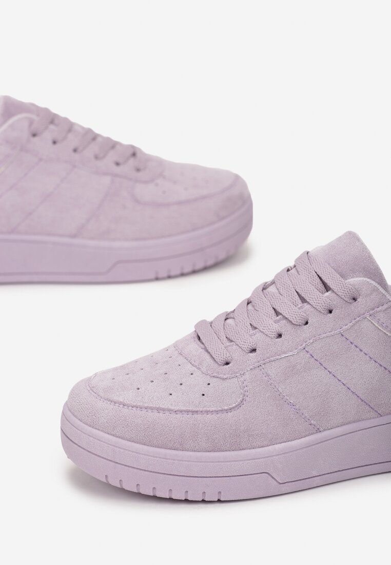 Liliowe Sneakersy Cive
