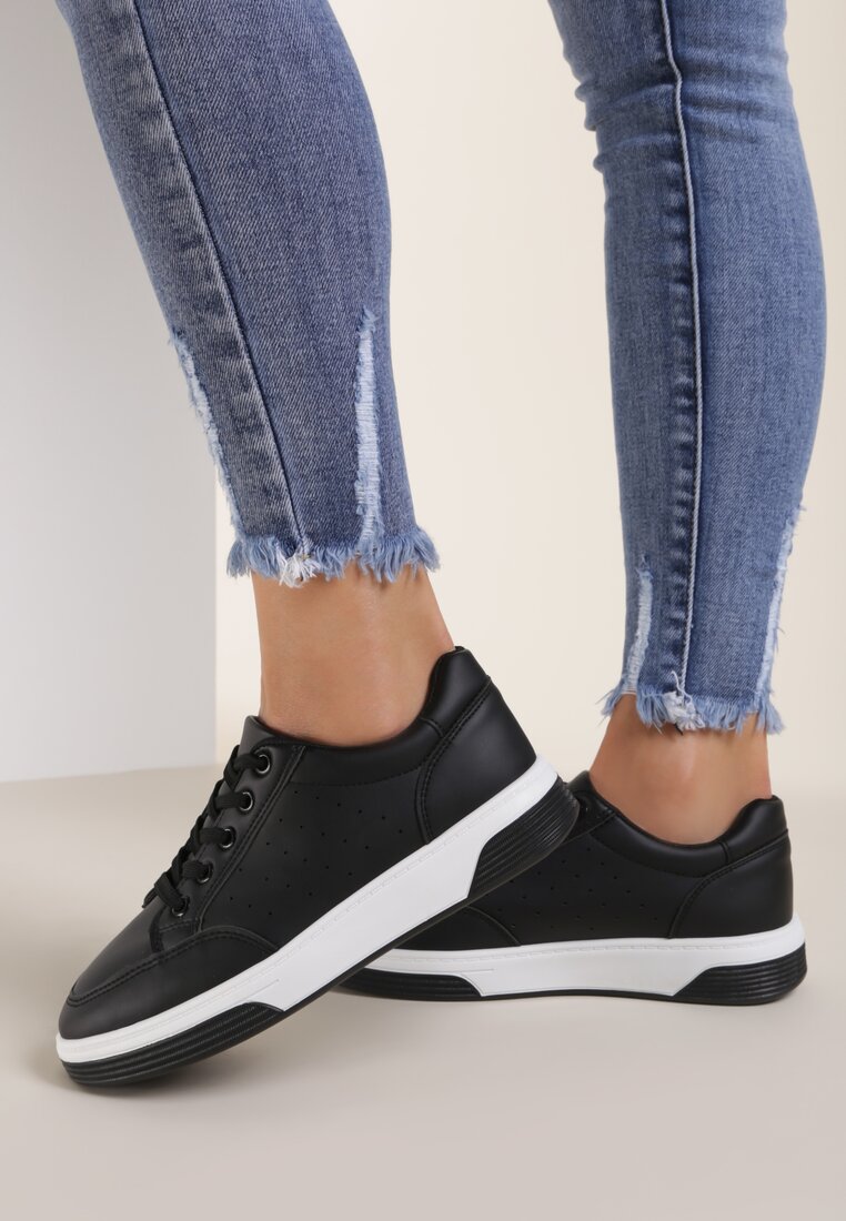 Czarne Sneakersy Deyja