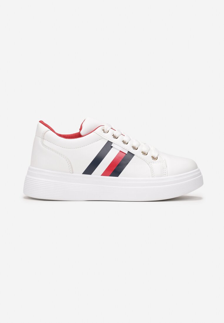 Biało-Czerwone Sneakersy Rhaenia