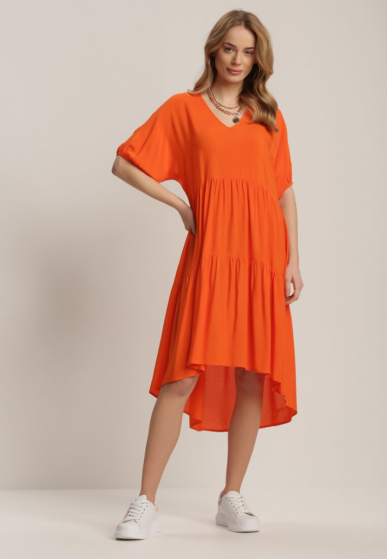 Pomarańczowa Sukienka Lepheasi
