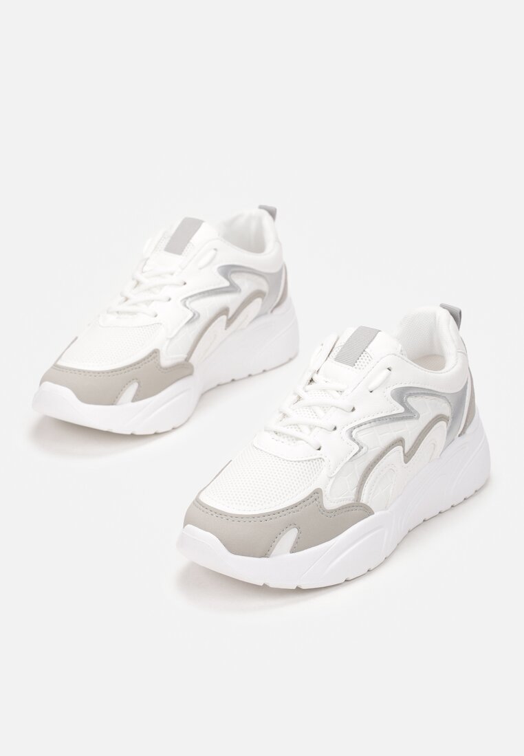 Białe Sneakersy Undirene