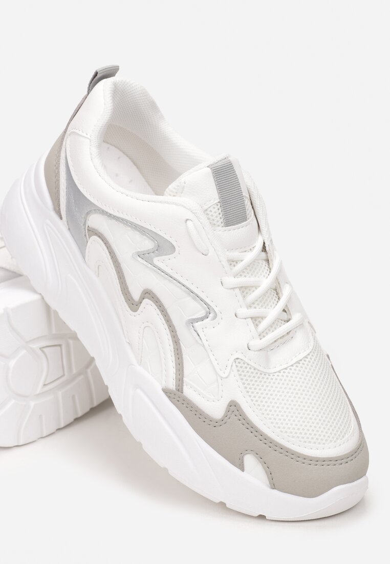 Białe Sneakersy Undirene