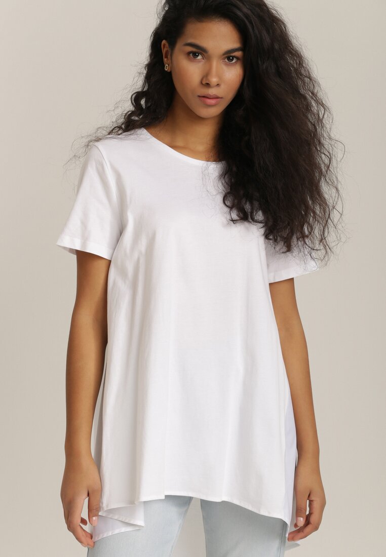 Biały T-shirt Phiophaeia