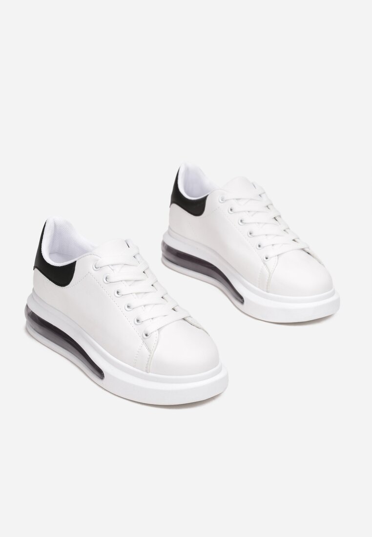 Biało-Czarne Buty Sportowe Marinia