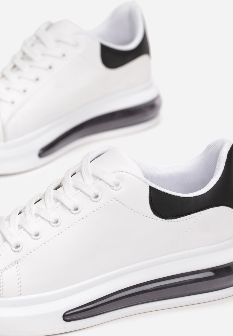 Biało-Czarne Buty Sportowe Marinia