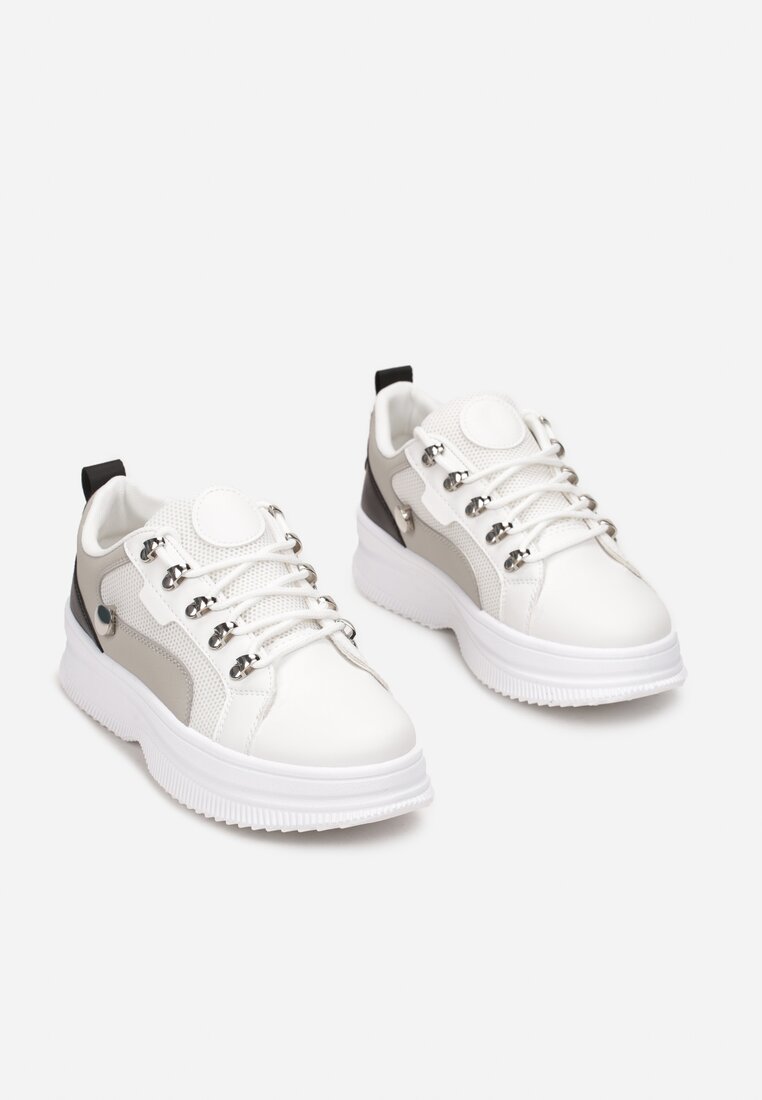 Białe Sneakersy Helipheu