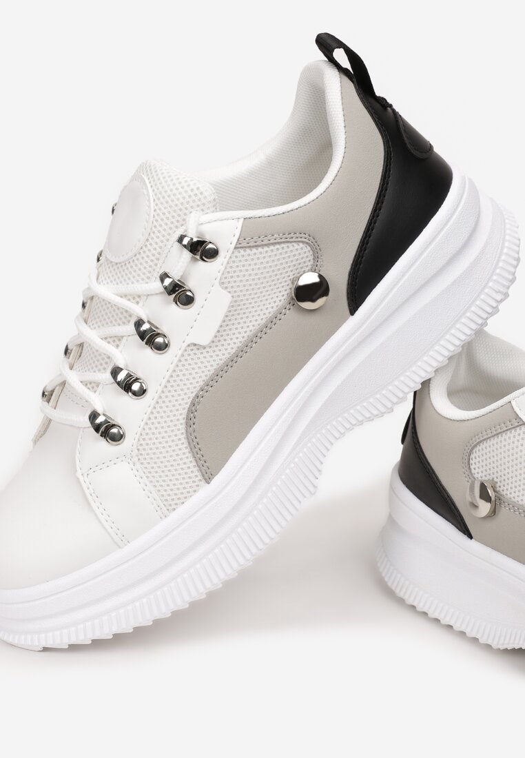 Białe Sneakersy Helipheu