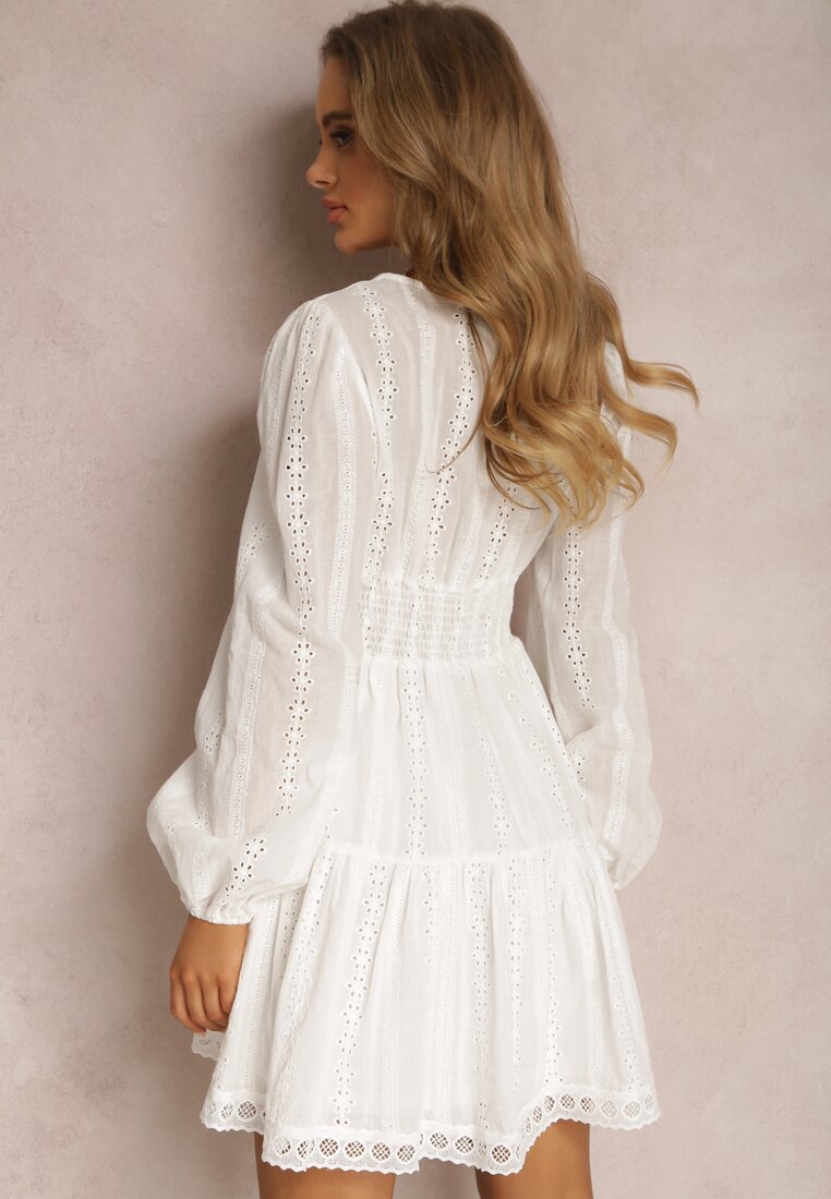 Biała Sukienka Arierith