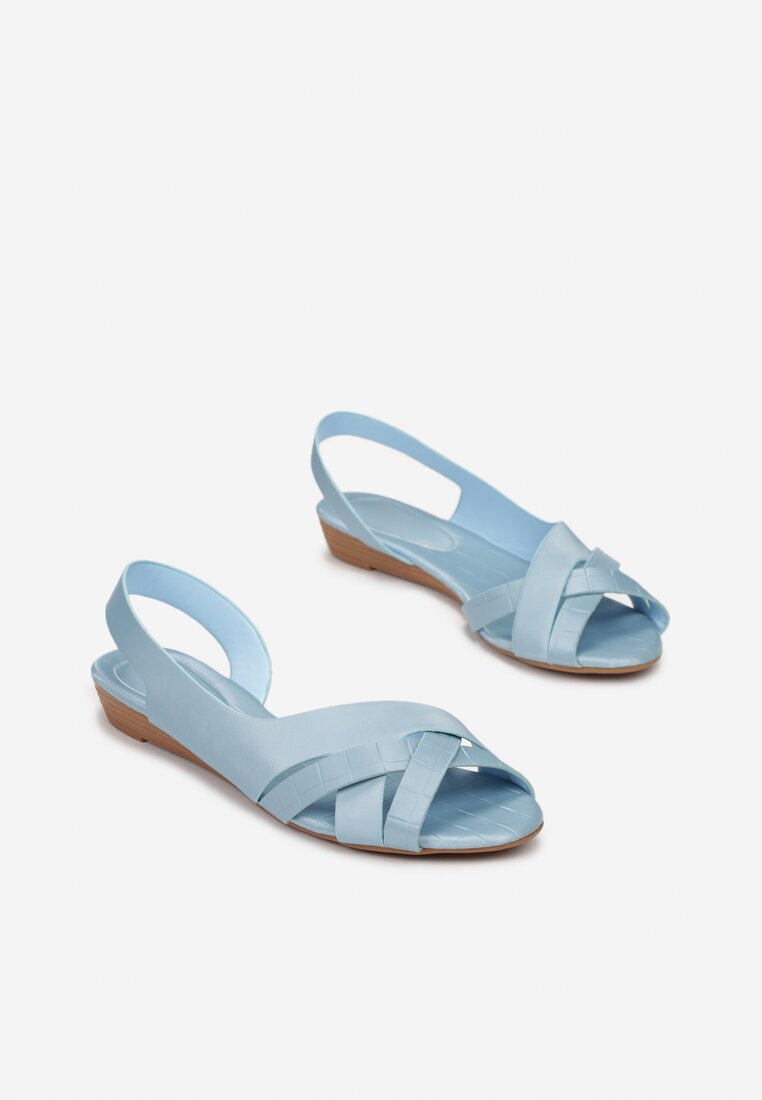 Niebieskie Sandały Idahmei
