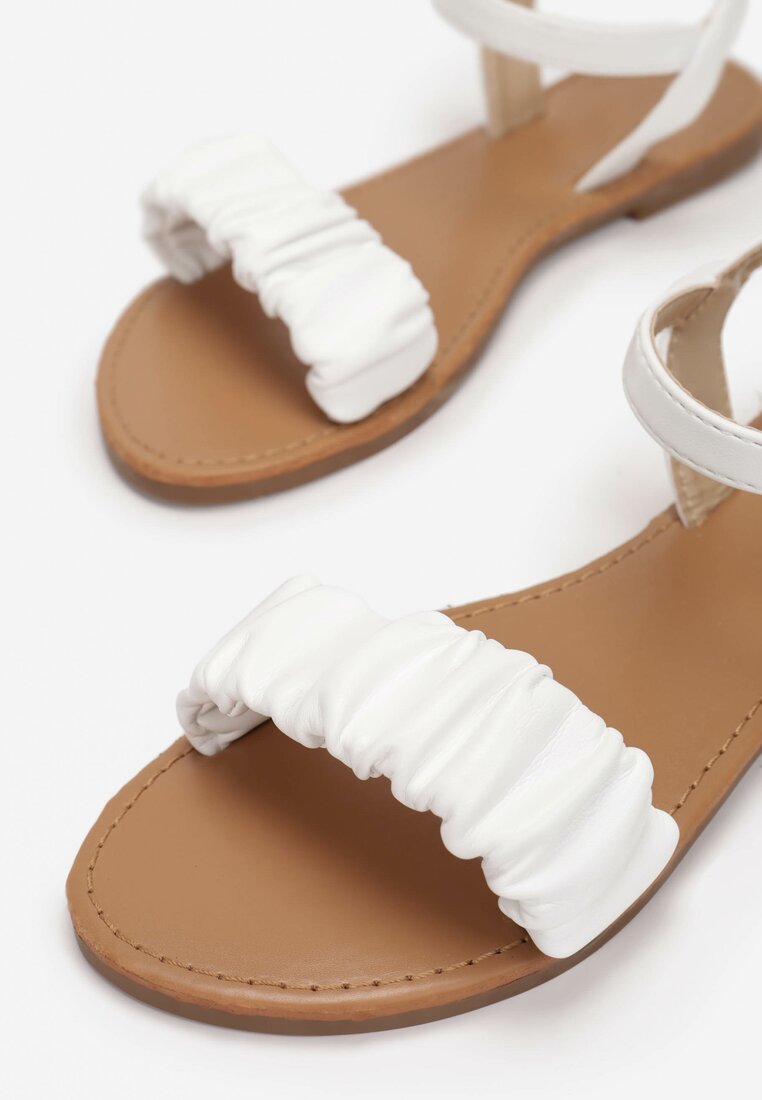 Białe Sandały Metilia