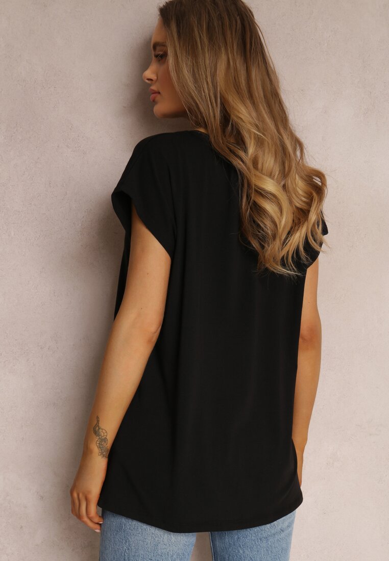 Czarny T-shirt Euniera