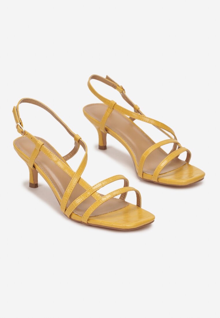 Żółte Sandały Malisis