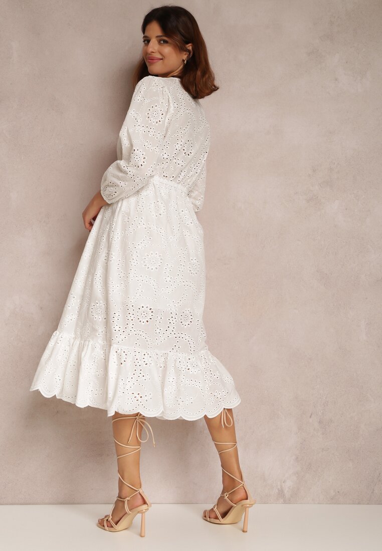 Biała Sukienka Eriphiphoia