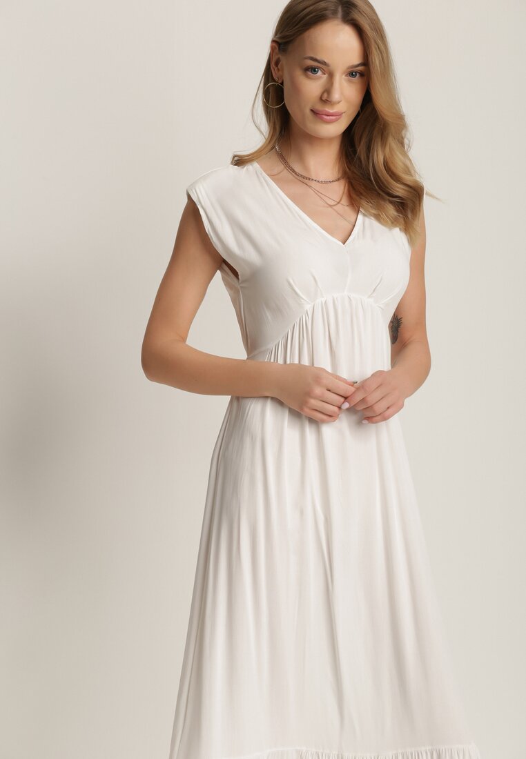 Biała Sukienka Prixusei