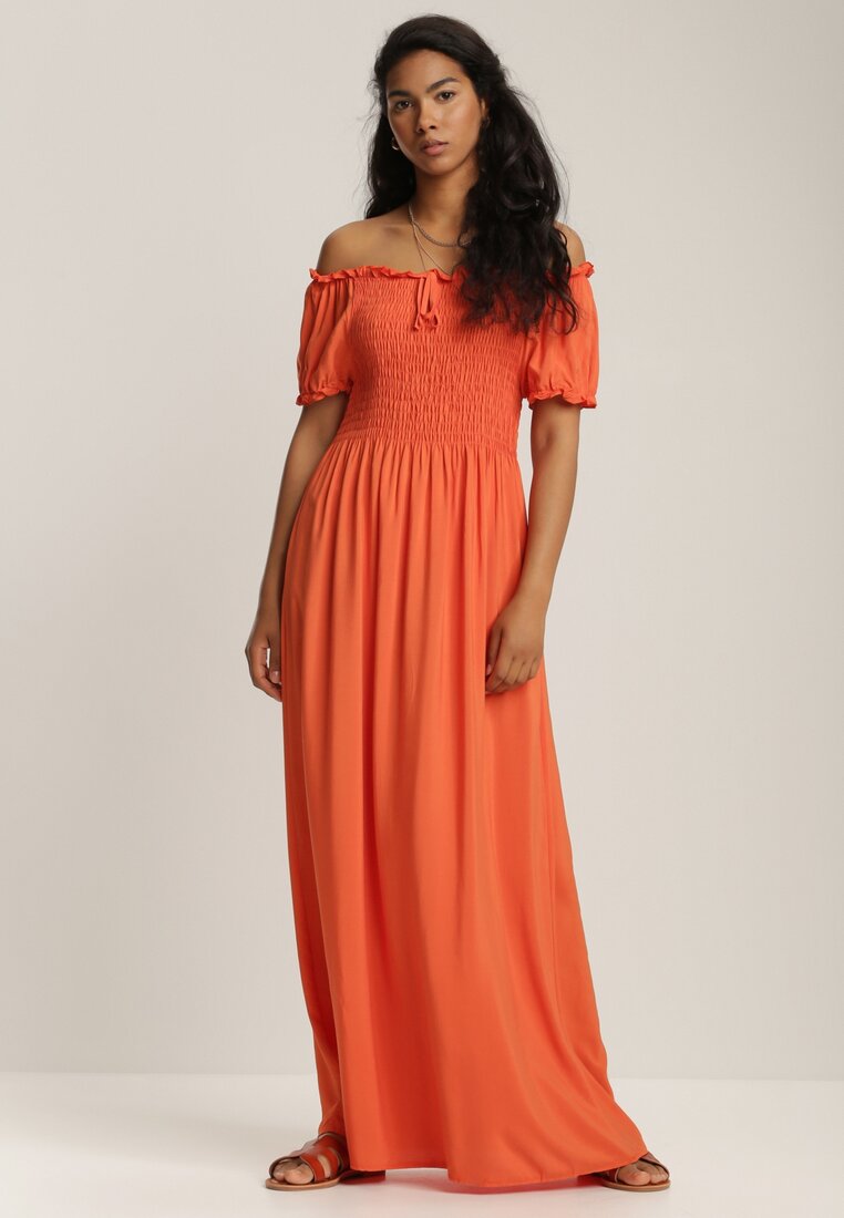 Pomarańczowa Sukienka Adrarina