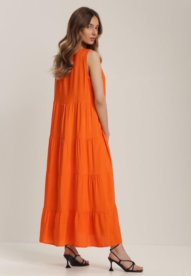 Pomarańczowa Sukienka Kalithusa