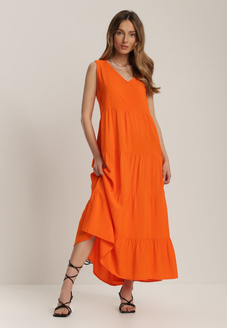 Pomarańczowa Sukienka Kalithusa