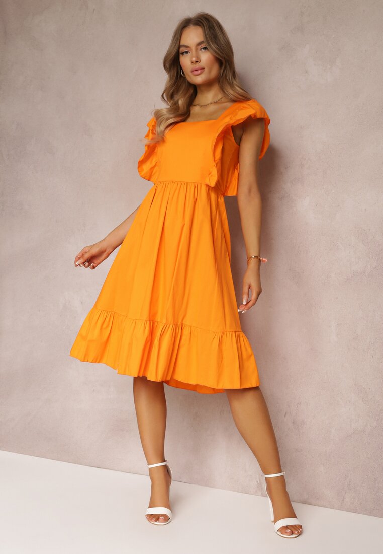 Pomarańczowa Sukienka Neameriye