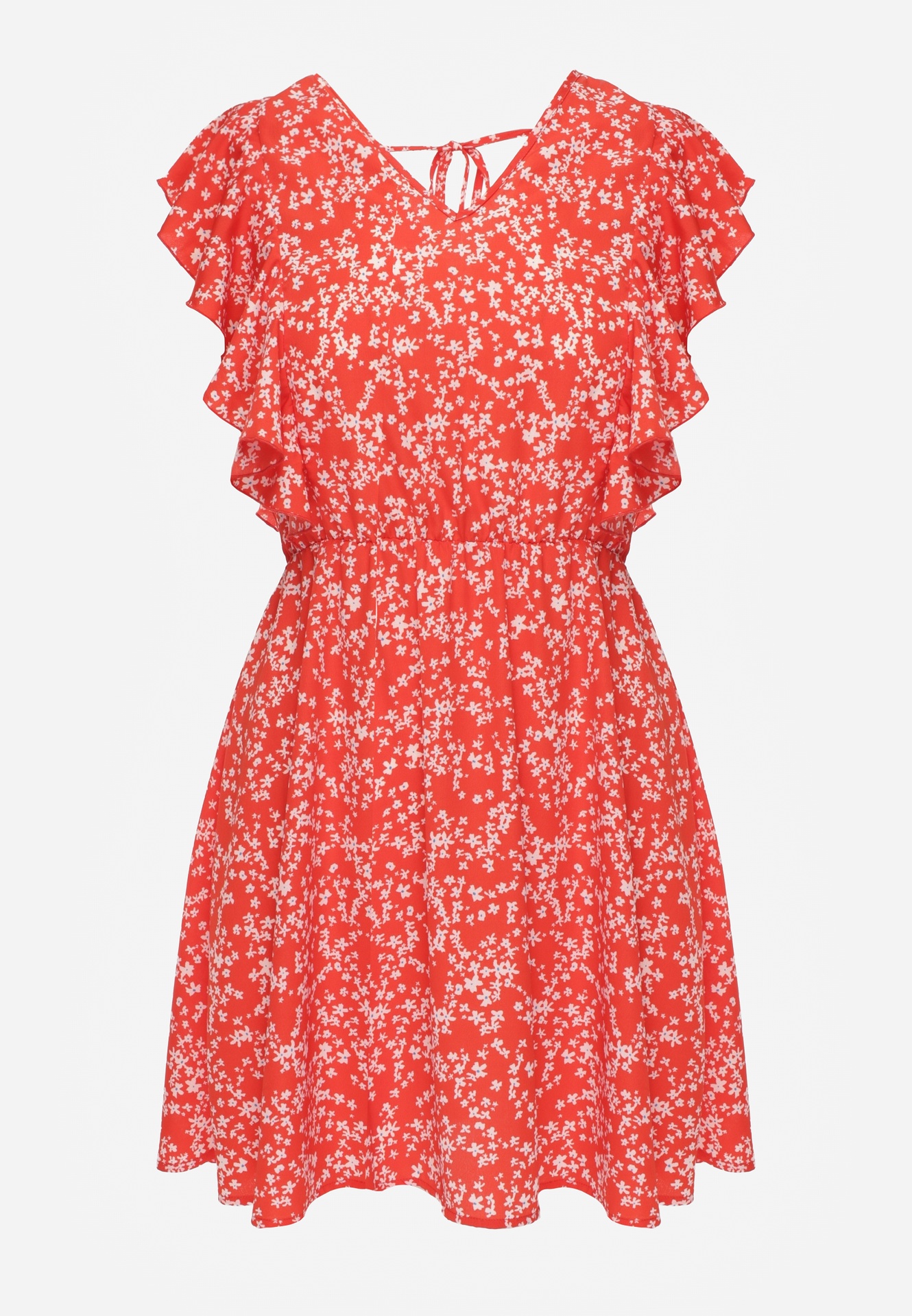 Czerwona Sukienka Elefa