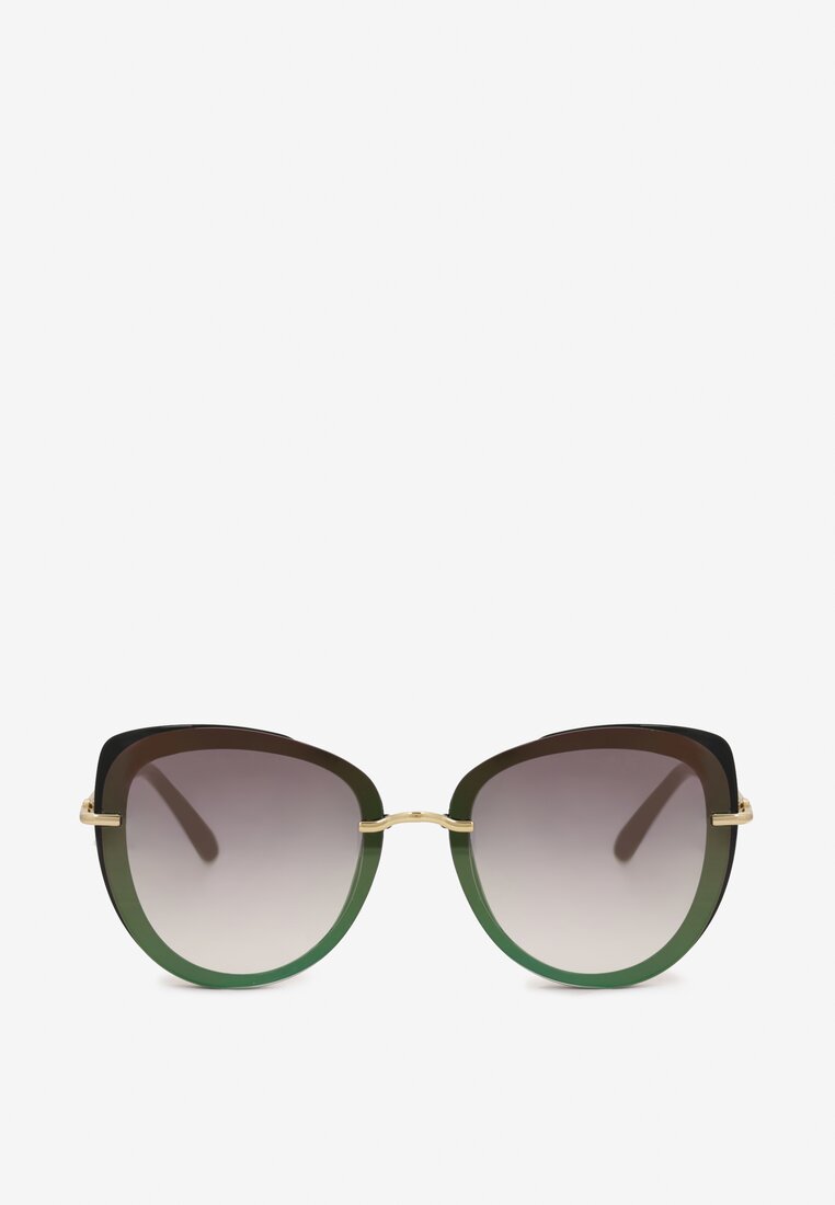 Zielone Okulary Przeciwsłoneczne Ivaza