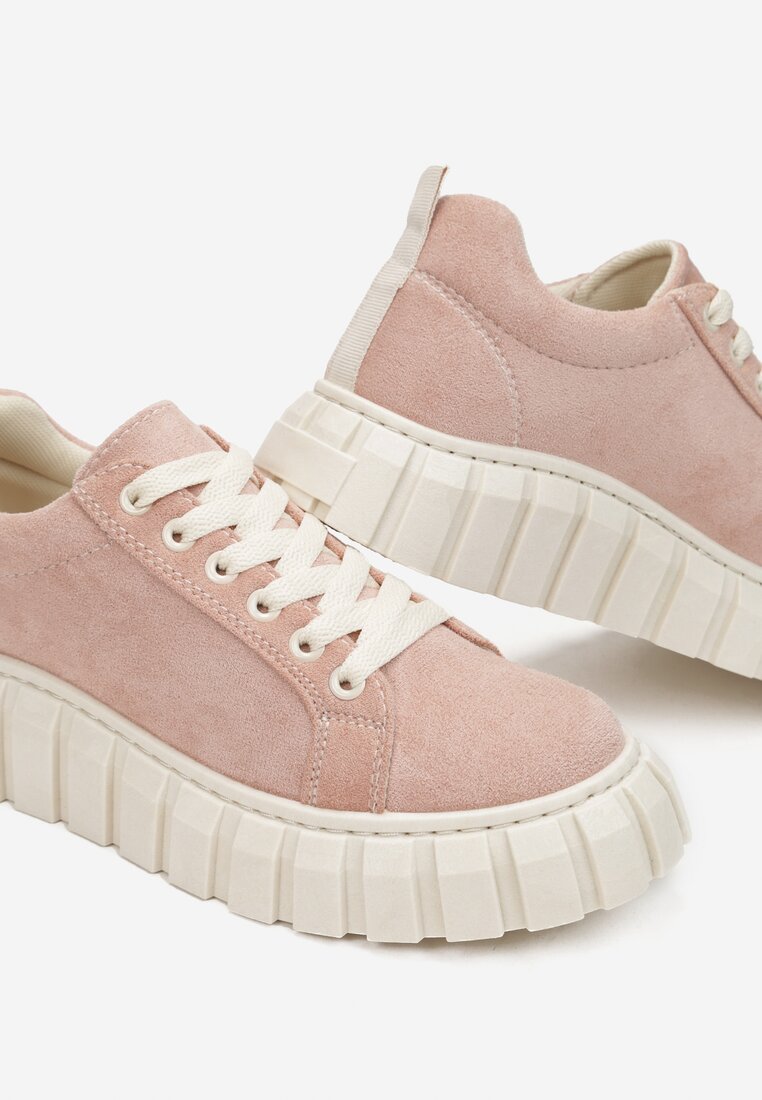 Różowe Sneakersy Hiardixa