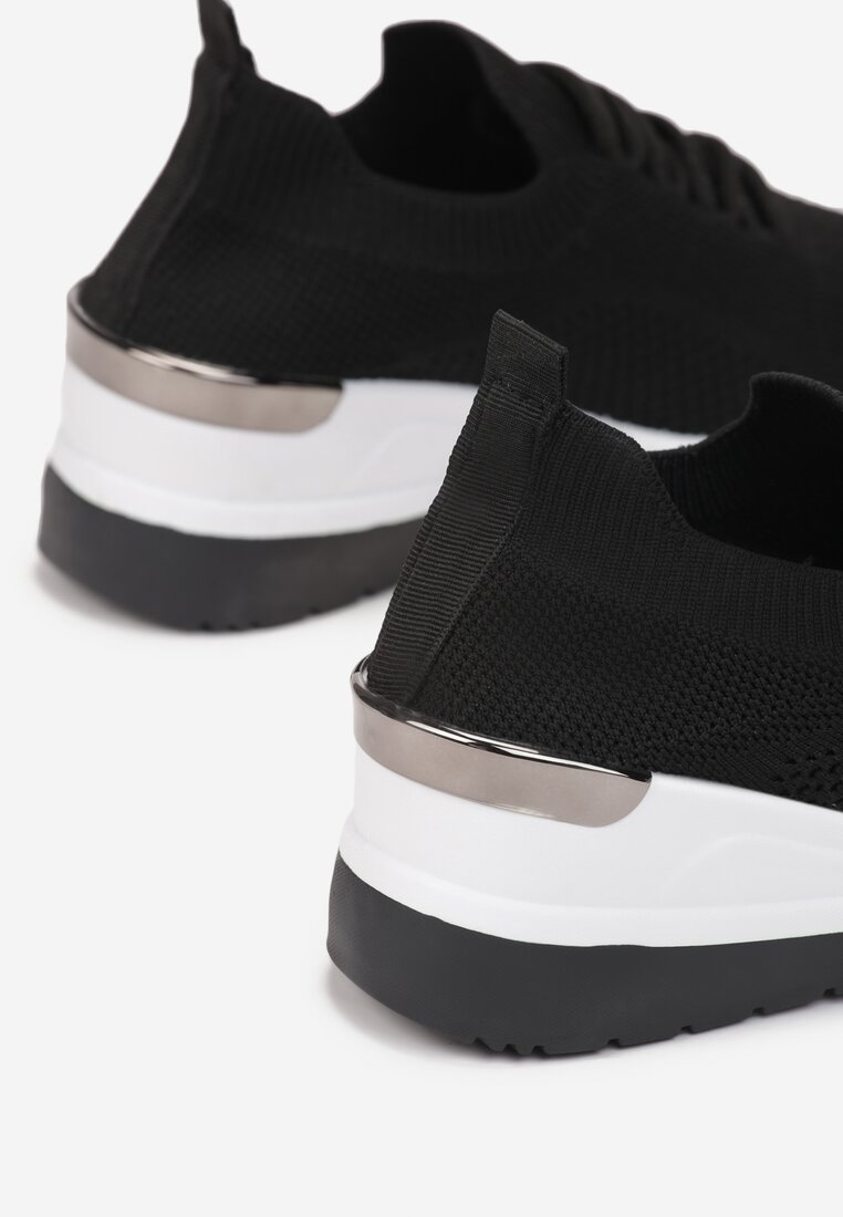 Czarne Sneakersy Eluna