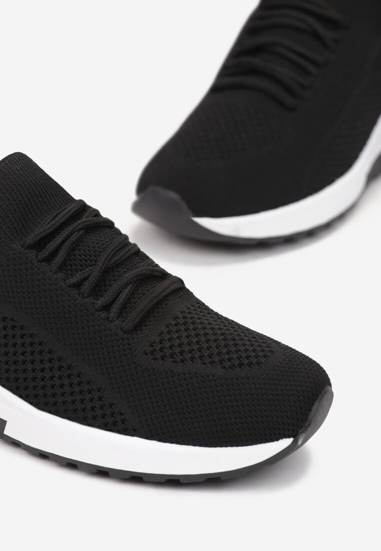 Czarne Sneakersy Eluna