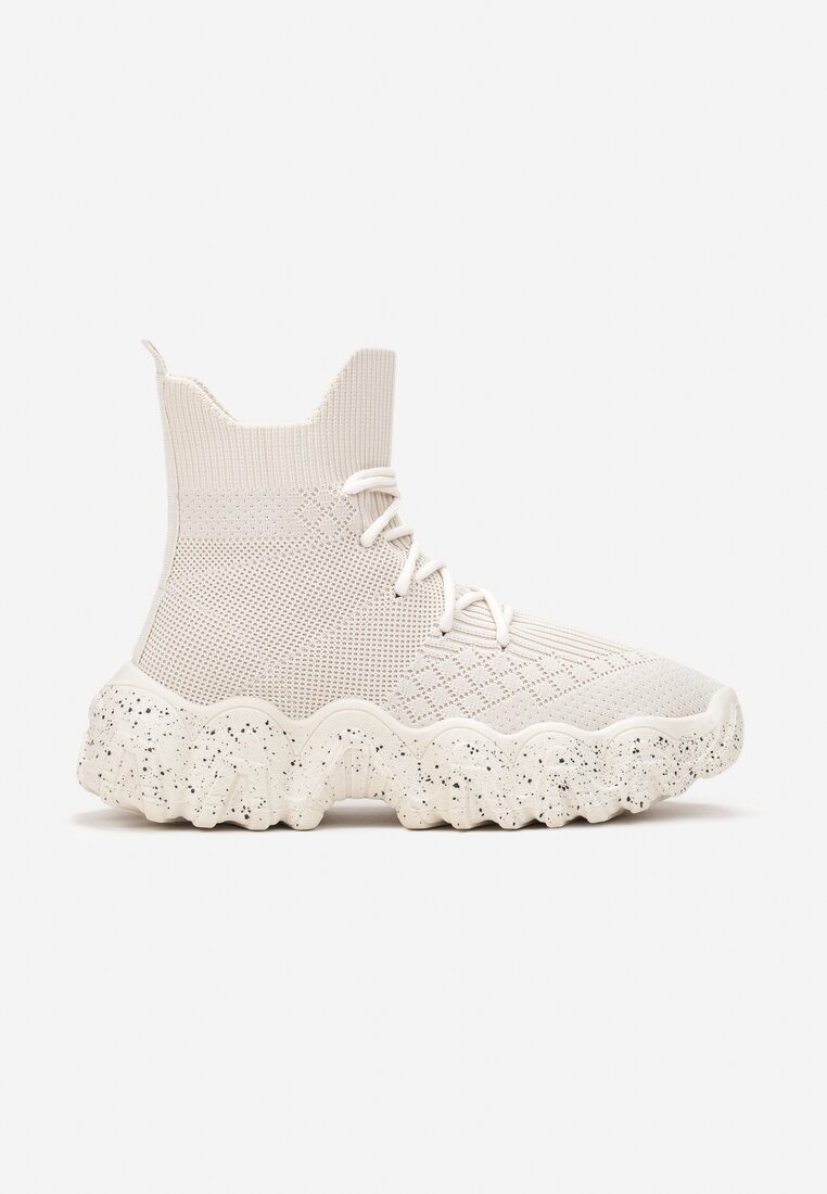 Beżowe Sneakersy Khlorede