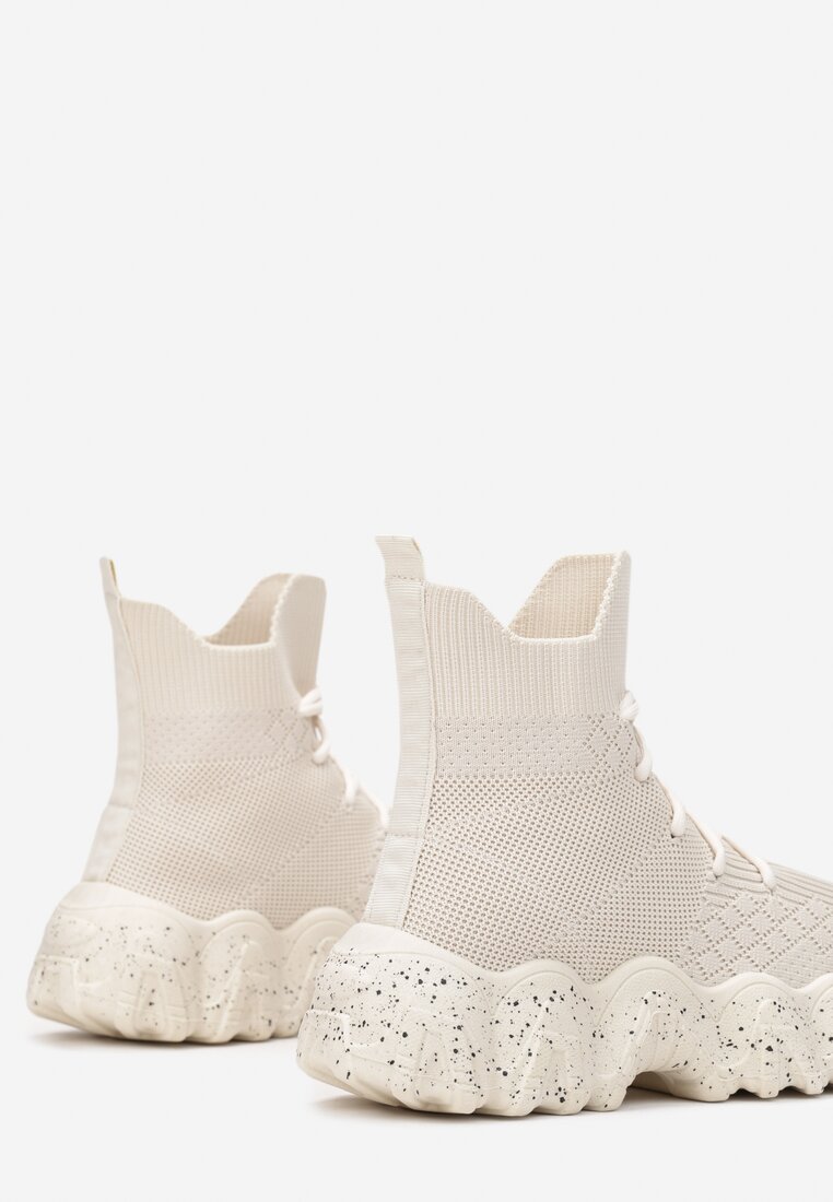 Beżowe Sneakersy Khlorede