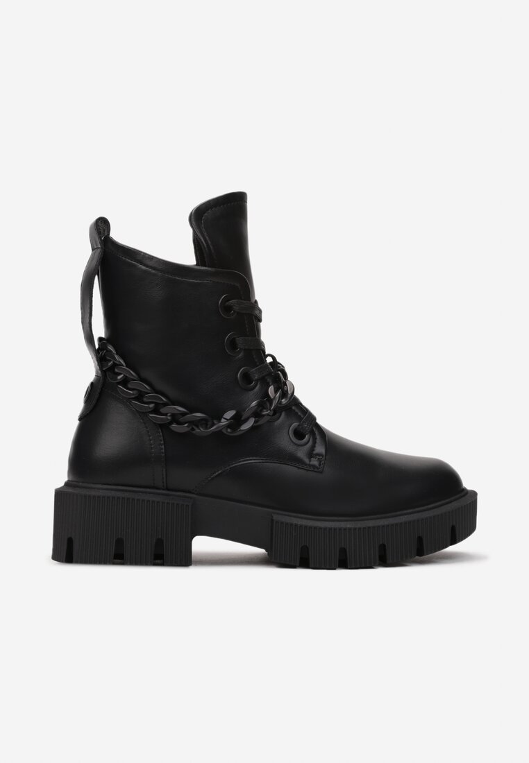 Botine negre Chelrah