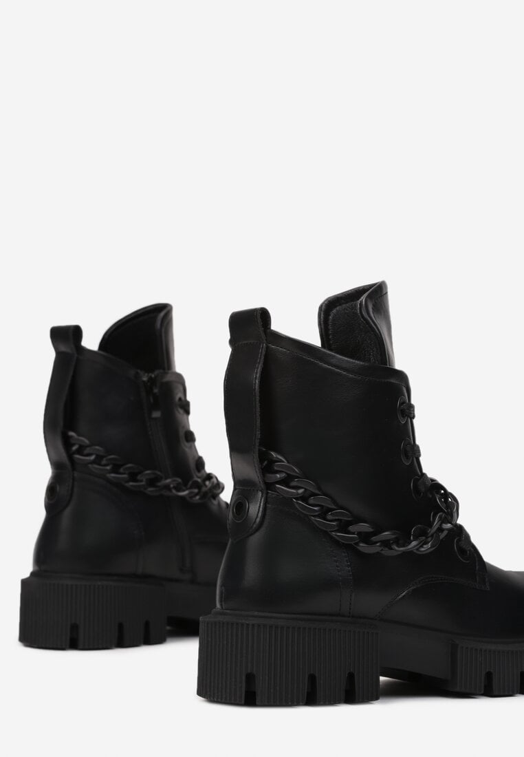Botine negre Chelrah