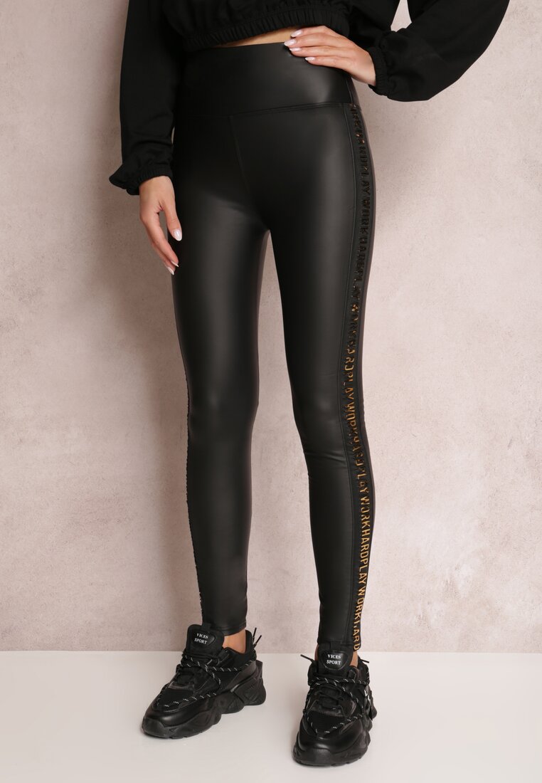 Czarne Legginsy Sophare