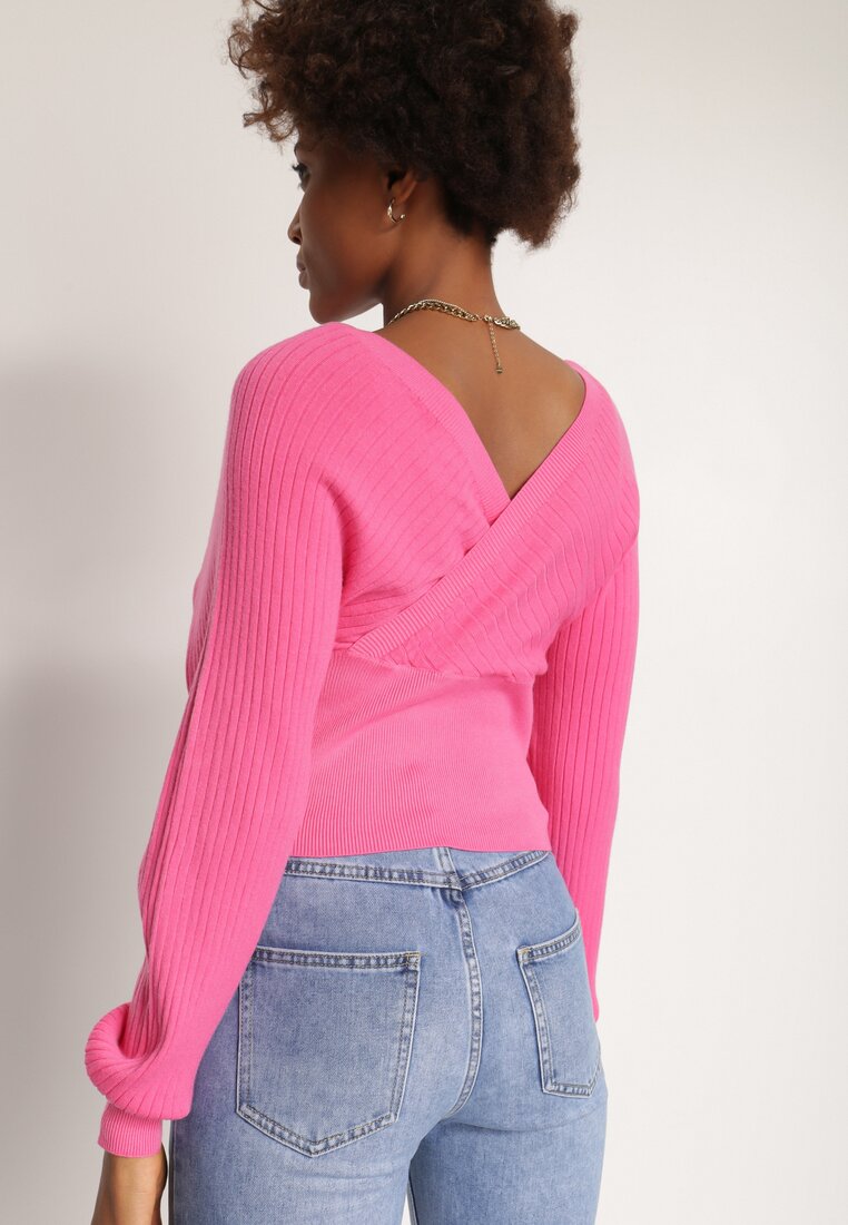 Różowy Sweter Kallousa