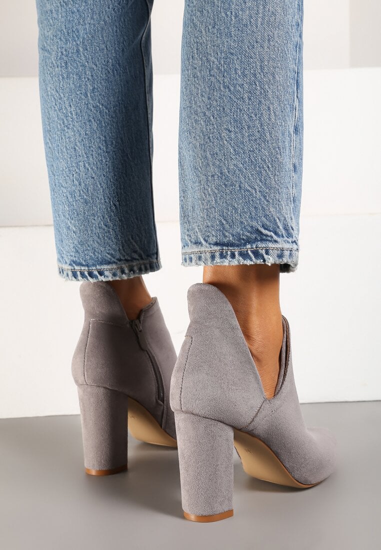 Botine Gri Pronene