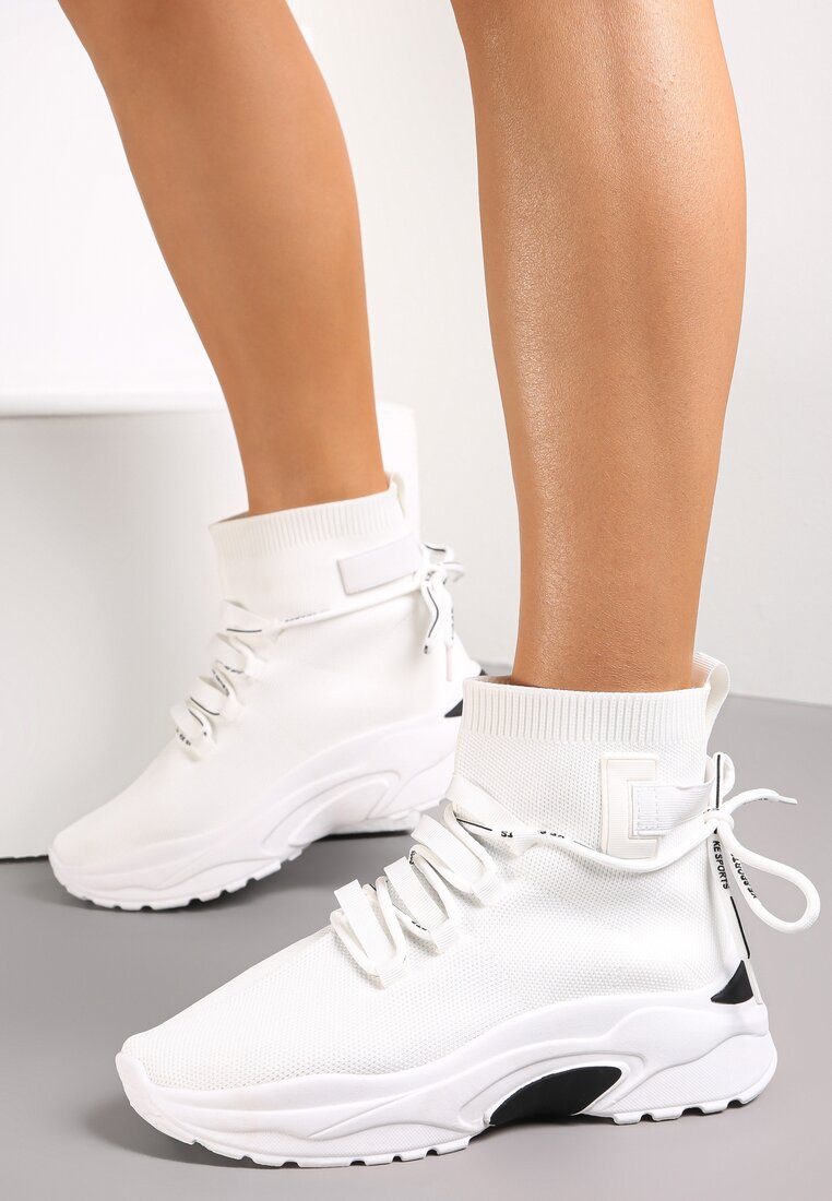 Białe Sneakersy Diomerine