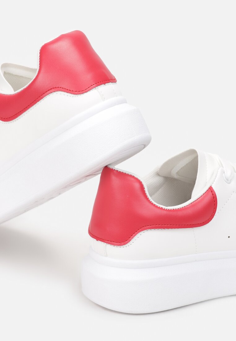 Biało-Czerwone Sneakersy Aelistae