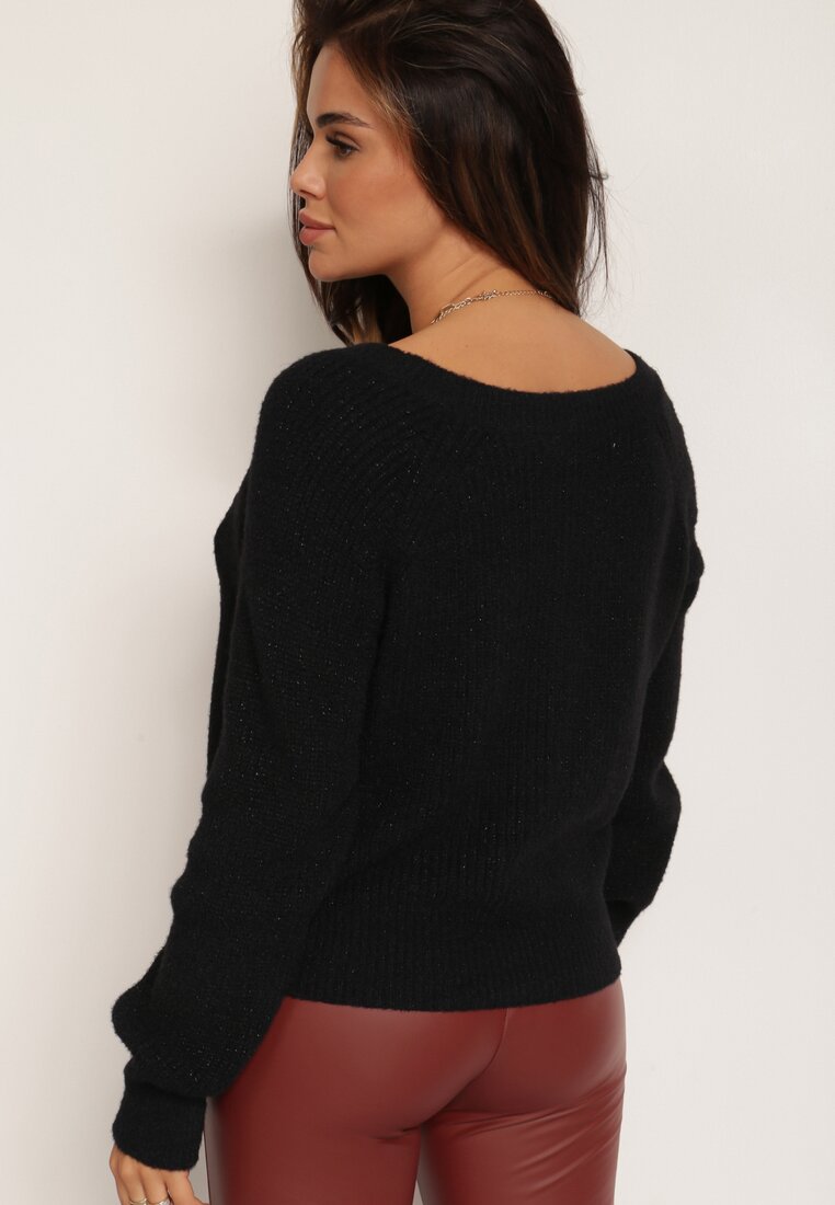 Czarny Sweter Dynanie