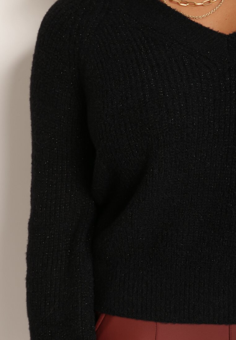 Czarny Sweter Dynanie