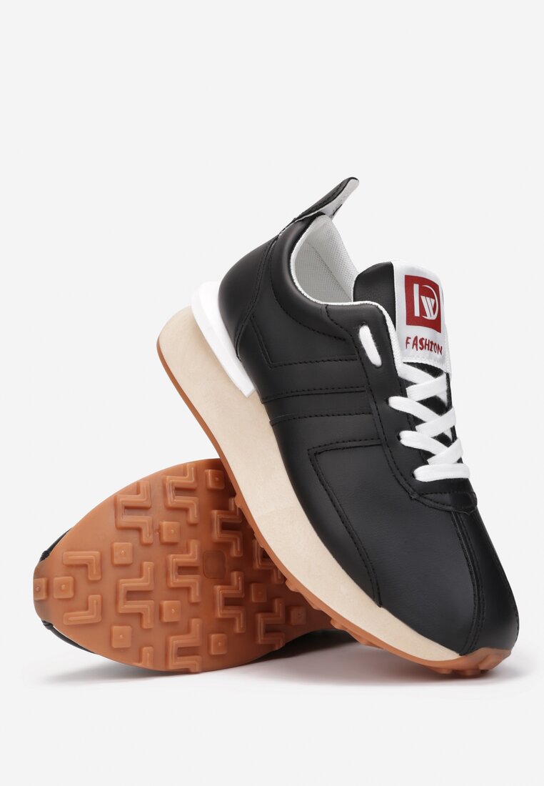 Czarne Sneakersy Myriope