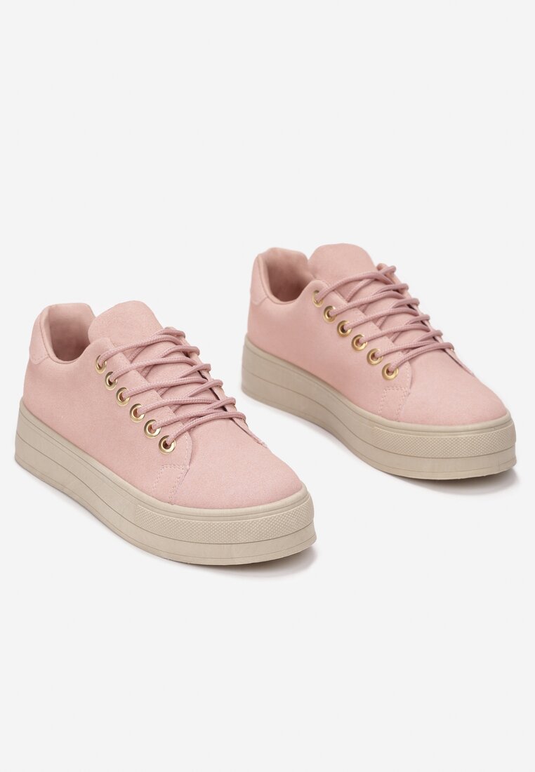 Różowe Sneakersy Phaeliopis