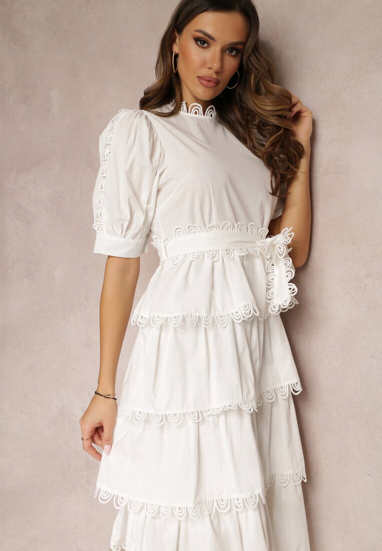 Biała Sukienka Klymime