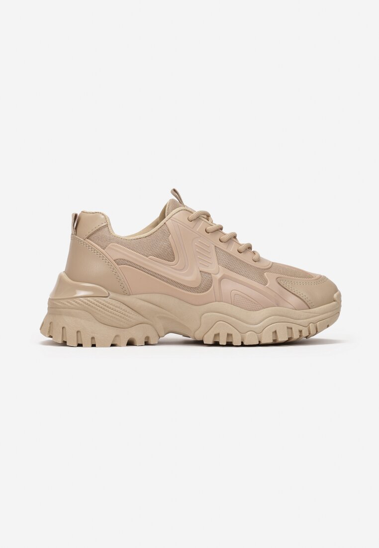 Beżowe Sneakersy Pronastis