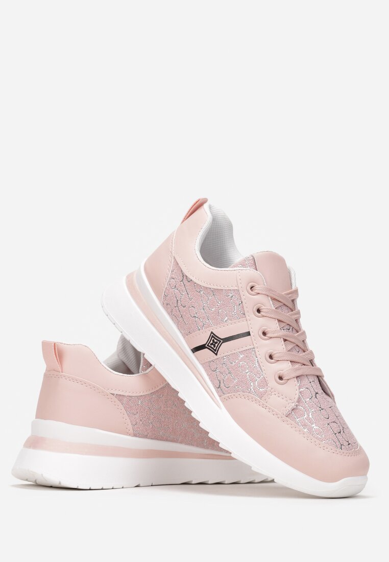 Różowe Sneakersy Demiala