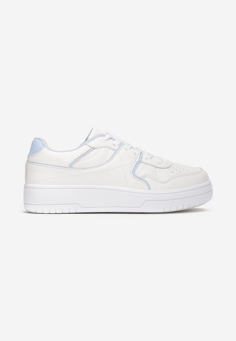 Biało-Niebieskie Sneakersy  Canastis
