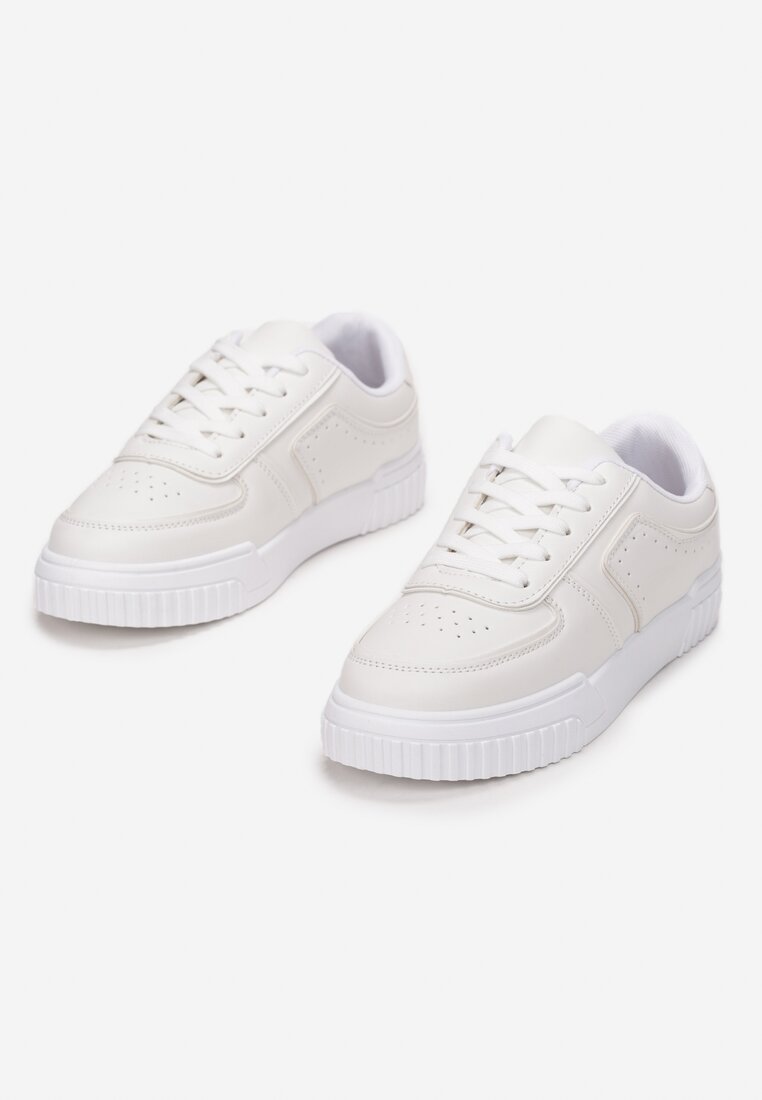 Białe Sneakersy Calyne