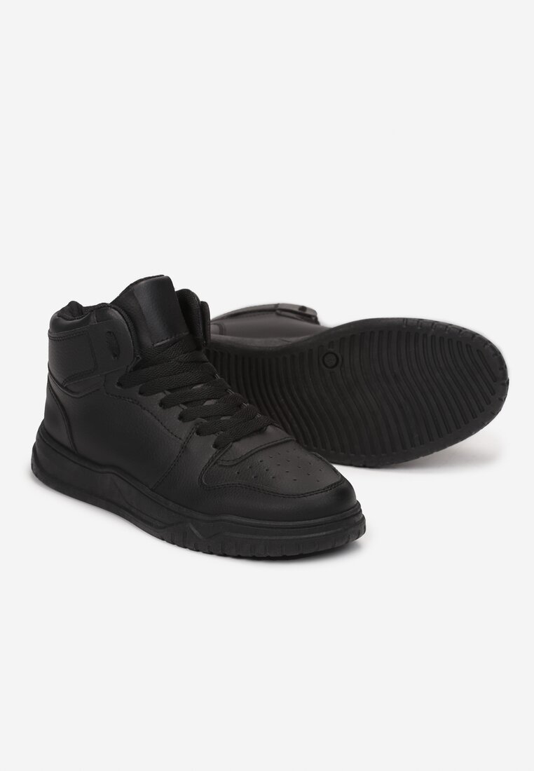 Czarne Sneakersy Alcaris