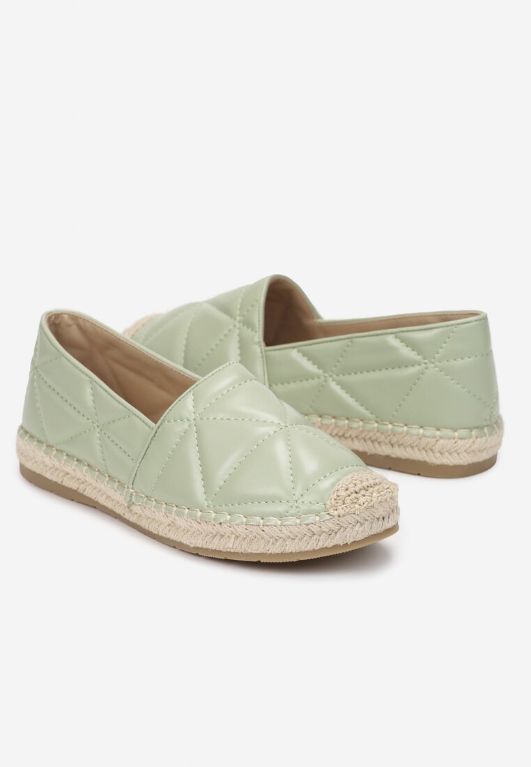Jasnozielone Espadryle Phoeboreia